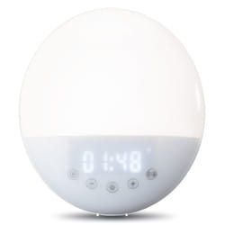 Lenco CRW-110WH réveille-matin Réveil numérique Blanc