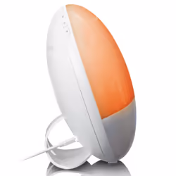 Lenco CRW-110WH réveille-matin Réveil numérique Blanc