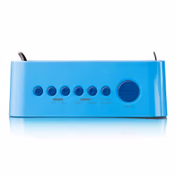 Lenco CR-205 Réveil numérique Bleu
