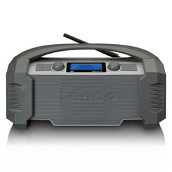 Lenco ODR-150GY Radio portable Analogique et numérique Noir, Gris