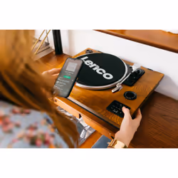 Lenco LS-55WA platine Tourne-disque entraîné par courroie Bois Semi-automatique - Vue supplémentaire 11