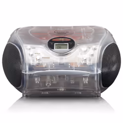 Lenco SCD-24TR Radio portable Numérique Transparent - Vue supplémentaire 4