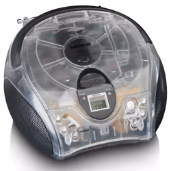 Lenco SCD-24TR Radio portable Numérique Transparent - Vue supplémentaire 8