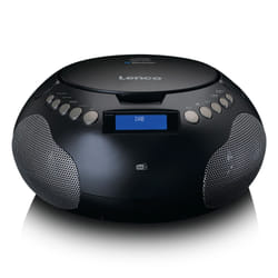 Lenco SCD-341BK Lecteur de CD Lecteur CD portable Noir