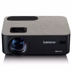 Lenco LPJ-700BKGY, LED, 1080p (1920x1080), 3000:1, 16:9, 762 - 2540 mm (30 - 100"), 4000 Luminosité des LED
