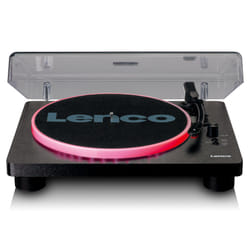 Lenco LS-50LEDBK platine Tourne-disque entraîné par courroie Noir Manuel