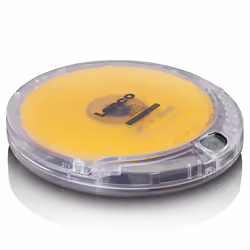 Lenco CD-202TR Lecteur de CD Lecteur CD personnel Transparent