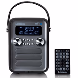 Lenco PDR-051BKSI Radio portable Analogique et numérique Noir - Vue supplémentaire 8