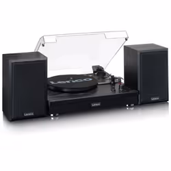 Lenco LS-101BK platine Tourne-disque entraîné par courroie Noir - Vue supplémentaire 10