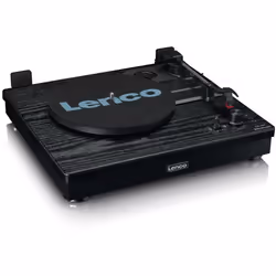 Lenco LS-101BK platine Tourne-disque entraîné par courroie Noir - Vue supplémentaire 9