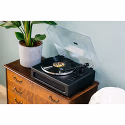 Lenco LS-430BK platine Tourne-disque entraîné par courroie Noir - Vue supplémentaire 16