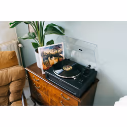 Lenco LS-430BK platine Tourne-disque entraîné par courroie Noir - Vue supplémentaire 17