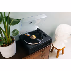 Lenco LS-430BK platine Tourne-disque entraîné par courroie Noir - Vue supplémentaire 25