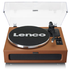 Lenco LS-430BN platine Tourne-disque entraîné par courroie Marron Manuel