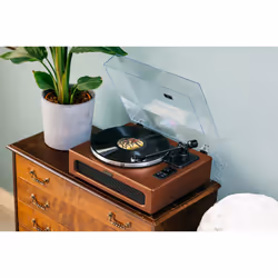 Lenco LS-430BN platine Tourne-disque entraîné par courroie Marron Manuel - Vue supplémentaire 14