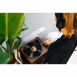 Lenco LS-430BN platine Tourne-disque entraîné par courroie Marron Manuel - Vue supplémentaire 18