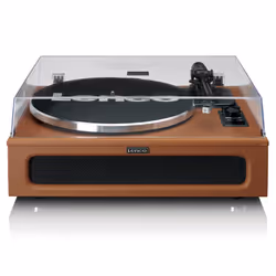 Lenco LS-430BN platine Tourne-disque entraîné par courroie Marron Manuel