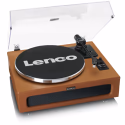 Lenco LS-430BN platine Tourne-disque entraîné par courroie Marron Manuel