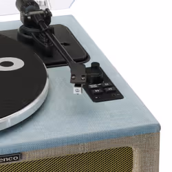 Lenco LS-440 platine Tourne-disque entraîné par courroie Bleu, Taupe Automatique - Vue supplémentaire 4
