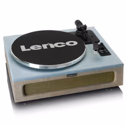 Lenco LS-440 platine Tourne-disque entraîné par courroie Bleu, Taupe Automatique - Vue supplémentaire 5
