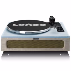 Lenco LS-440 platine Tourne-disque entraîné par courroie Bleu, Taupe Automatique - Vue supplémentaire 7