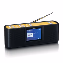 Lenco PDR-045 Portable Numérique Noir - Vue supplémentaire 6