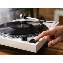 Lenco L-3810 Tourne-disque à entraînement direct Blanc Manuel - Vue supplémentaire 12