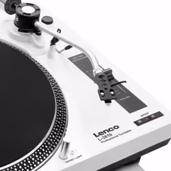 Lenco L-3810 Tourne-disque à entraînement direct Blanc Manuel - Vue supplémentaire 5