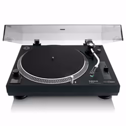 Lenco L-3828BK, Tourne-disque à entraînement direct, Noir, Aluminium, 33,45 tr/min, MP3, USB Type-B