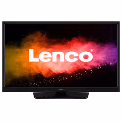 Lenco LED-2423BK 24" HD Noir 300 cd/m²