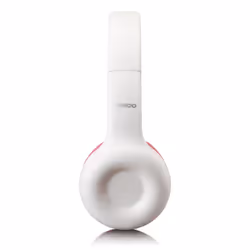 Lenco HP-010PK écouteur/casque Écouteurs Avec fil Arceau Musique Rose, Blanc - Vue supplémentaire 2