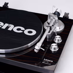 Lenco LBT-188 Tourne-disque entraîné par courroie Marron - Vue supplémentaire 11
