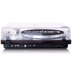 Lenco LBT-188 Tourne-disque entraîné par courroie Marron - Vue supplémentaire 4