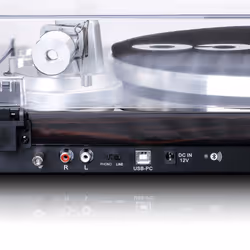 Lenco LBT-188 Tourne-disque entraîné par courroie Marron - Vue supplémentaire 6
