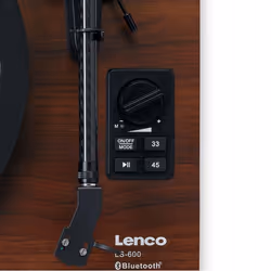 Lenco LS-600WA platine Tourne-disque entraîné par courroie Noir, Bois Manuel - Vue supplémentaire 8