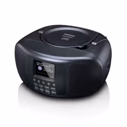 Lenco SCD-6000 Radio portable Numérique Noir
