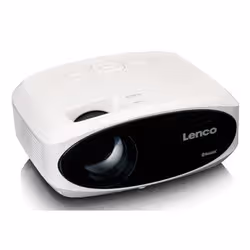 Lenco LPJ-900WH vidéo-projecteur Projecteur à focale standard 250 ANSI lumens LED 1080p (1920x1080) Noir, Blanc - Vue supplémentaire 6