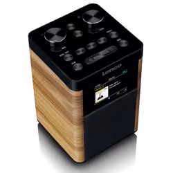 Lenco PDR-060WD Radio portable Personnel Numérique Bois
