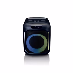 Lenco PA-100BK, 1-voie, 1.0 canaux, Sans fil, 100 W, 38 - 20000 Hz, Noir