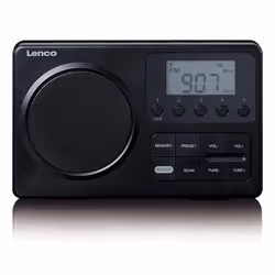 Lenco MPR-035BK Portable Analogique et numérique Noir - Vue supplémentaire 3