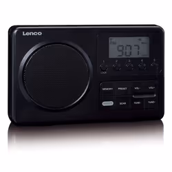 Lenco MPR-035BK Portable Analogique et numérique Noir - Vue supplémentaire 6