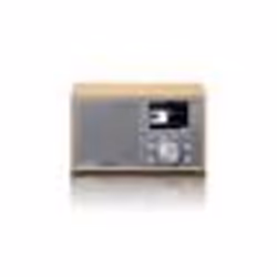 Radio DAB+/FM compacte et élégante avec Bluetooth® - Lenco DAR-017WH - Bois