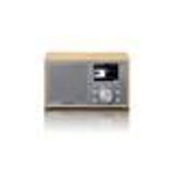 Radio DAB+/FM compacte et élégante avec Bluetooth® - Lenco DAR-017WH - Bois