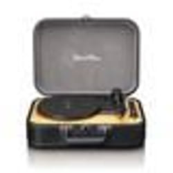 Platine vinyle rétro Bluetooth - LENCO - TT-116BK - Haut-parleurs intégrés USB