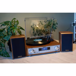 Lenco MC-160WD platine Tourne-disque entraîné par courroie Bois Manuel - Vue supplémentaire 10