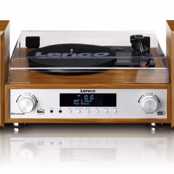 Lenco MC-160WD platine Tourne-disque entraîné par courroie Bois Manuel - Vue supplémentaire 7
