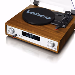Lenco MC-160WD platine Tourne-disque entraîné par courroie Bois Manuel - Vue supplémentaire 8