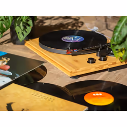 Lenco LBT-335BA platine Tourne-disque entraîné par courroie Bois - Vue supplémentaire 19