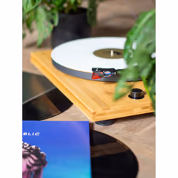 Lenco LBT-335BA platine Tourne-disque entraîné par courroie Bois - Vue supplémentaire 20
