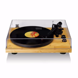 Lenco LBT-335BA platine Tourne-disque entraîné par courroie Bois - Vue supplémentaire 8